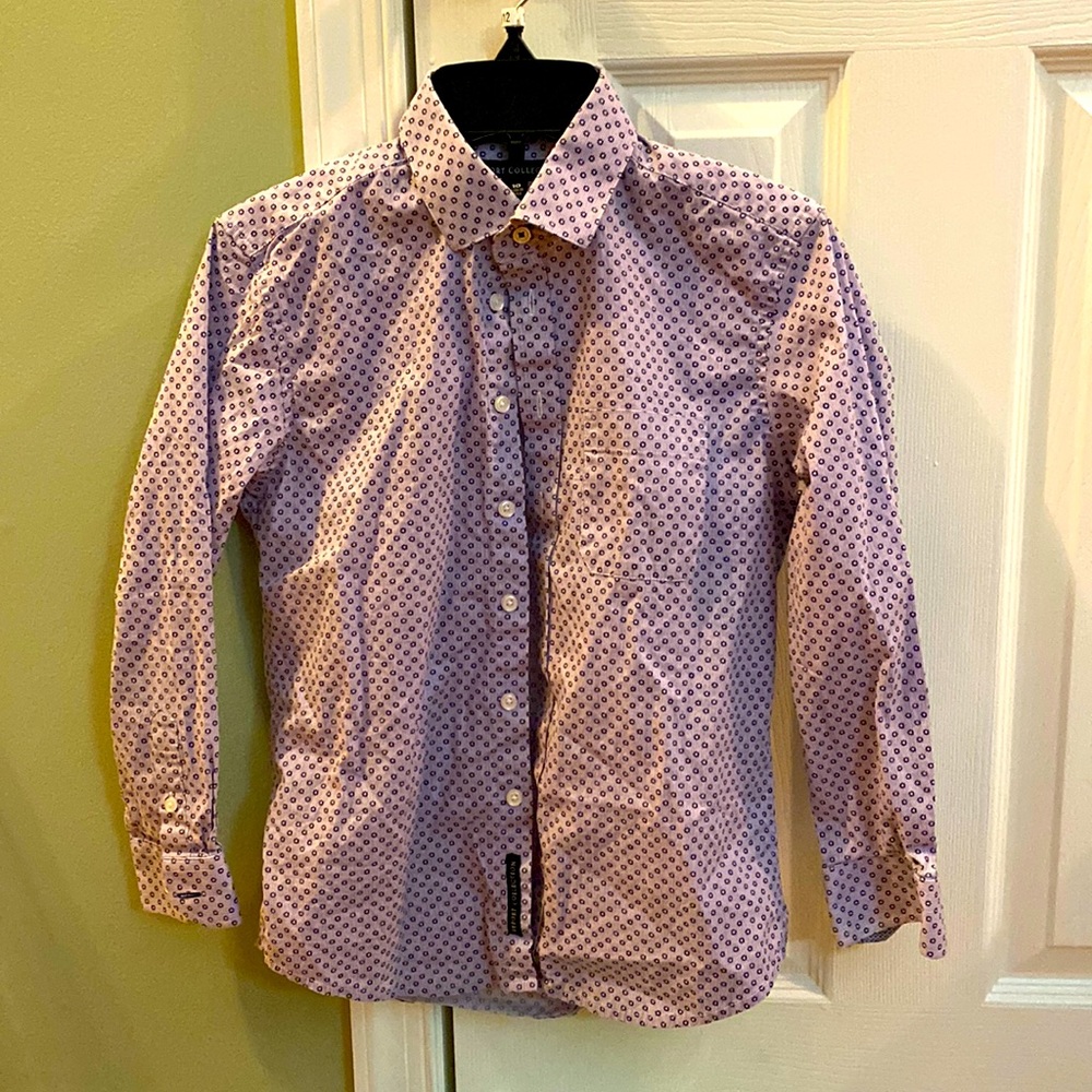 Long sleeve button down dress shirt